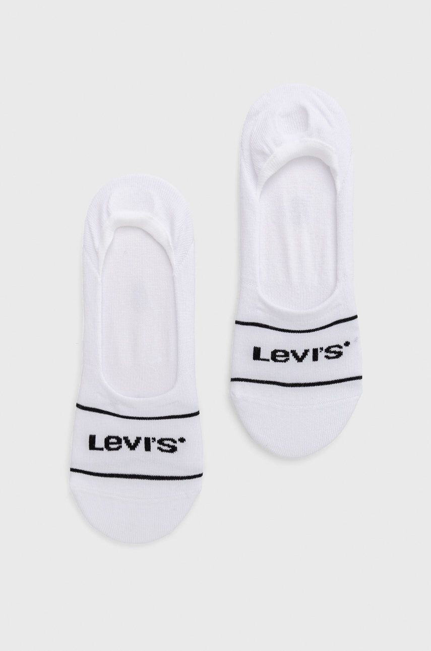 Levi's Ponožky ( 2-pak) pánské bílá barva 37157.0738-white - Pepit.cz