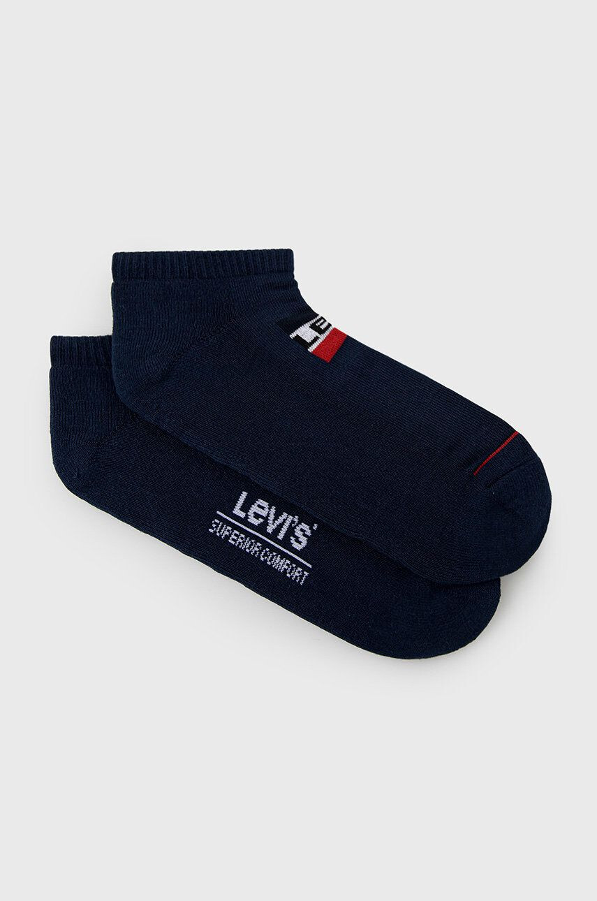 Levi's Ponožky ( 2-pak) pánské tmavomodrá barva - Pepit.cz