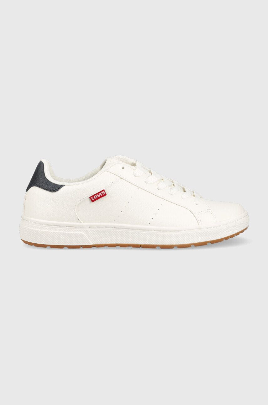 Levi's Sneakers boty Piper bílá barva - Pepit.cz