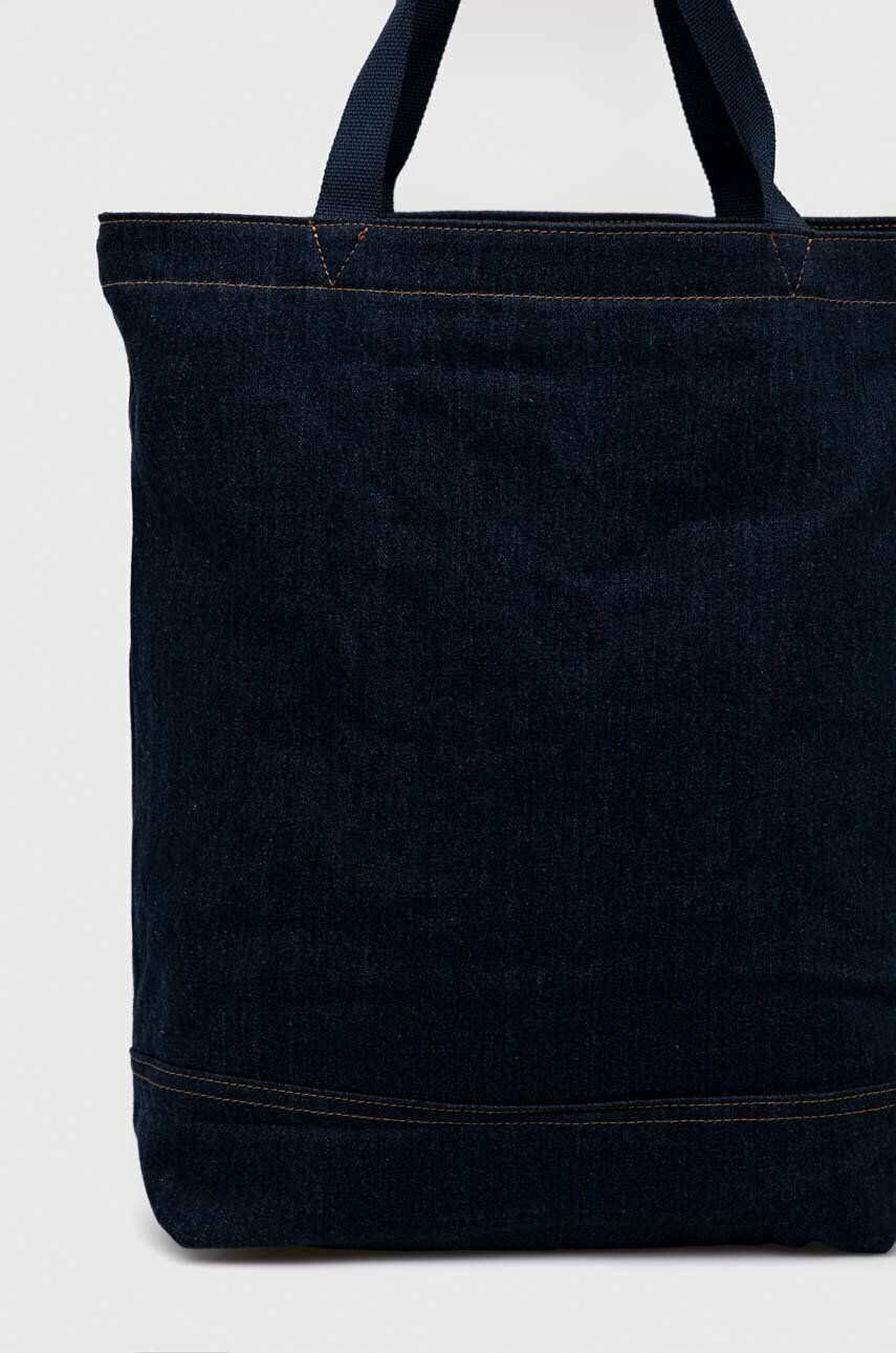 Levi's Bavlněná taška tmavomodrá barva - Pepit.cz