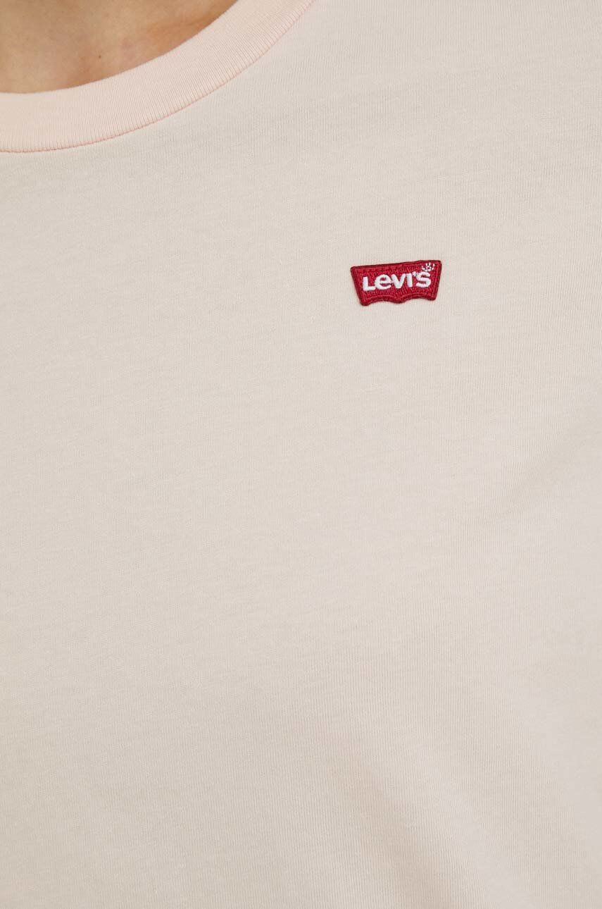 Levi's Bavlněné tričko růžová barva 39185.0209-Reds - Pepit.cz