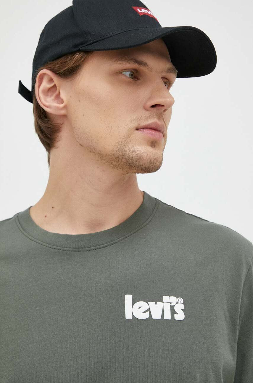 Levi's Bavlněné tričko bílá barva - Pepit.cz