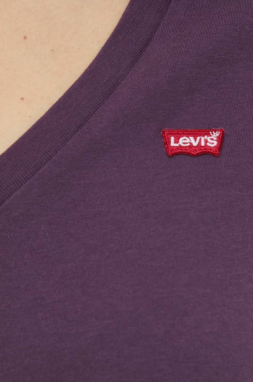 Levi's Bavlněné tričko bílá barva - Pepit.cz