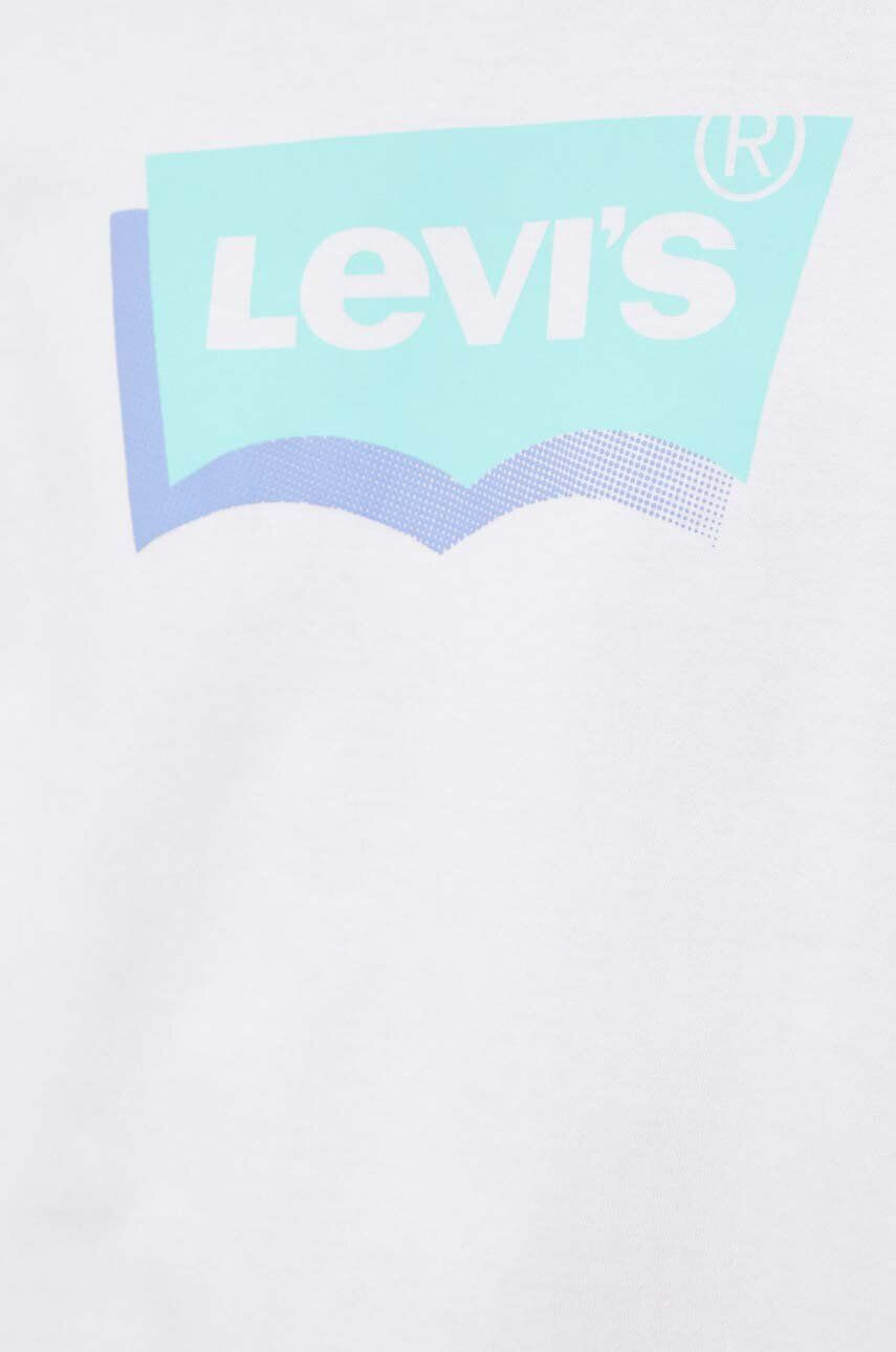 Levi's Bavlněné tričko bílá barva - Pepit.cz