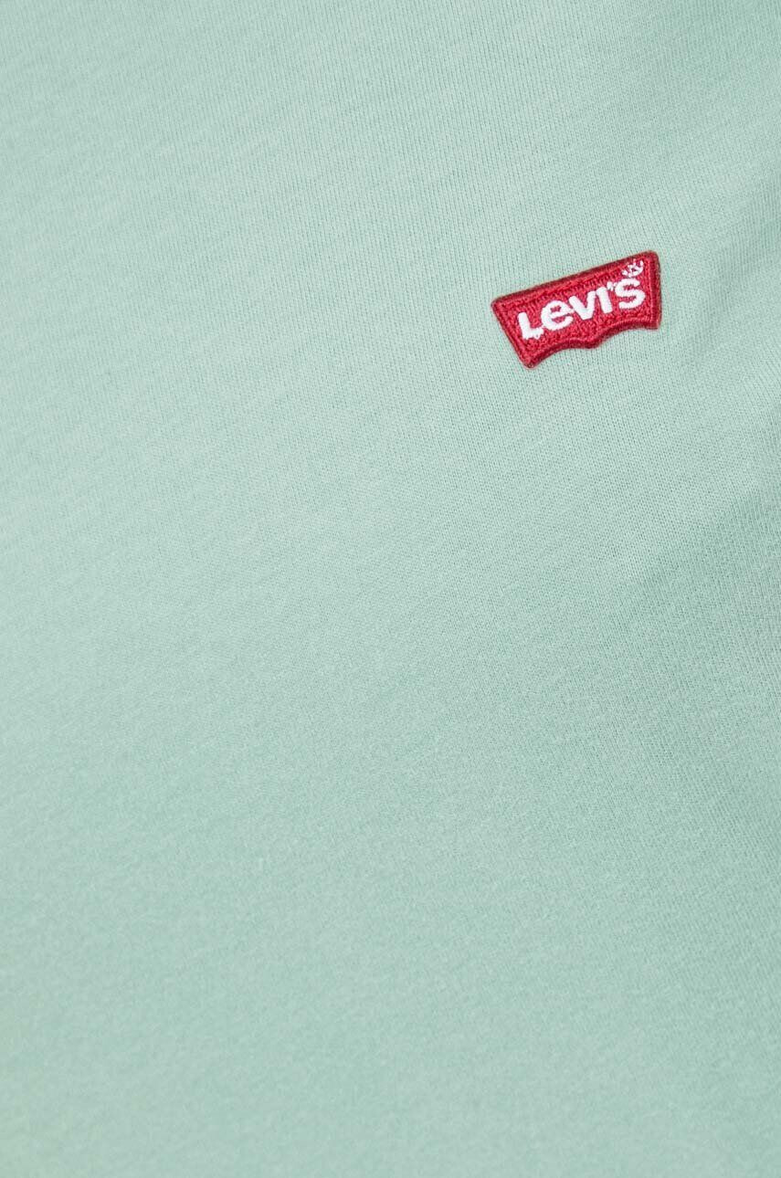 Levi's Bavlněné tričko zelená barva - Pepit.cz