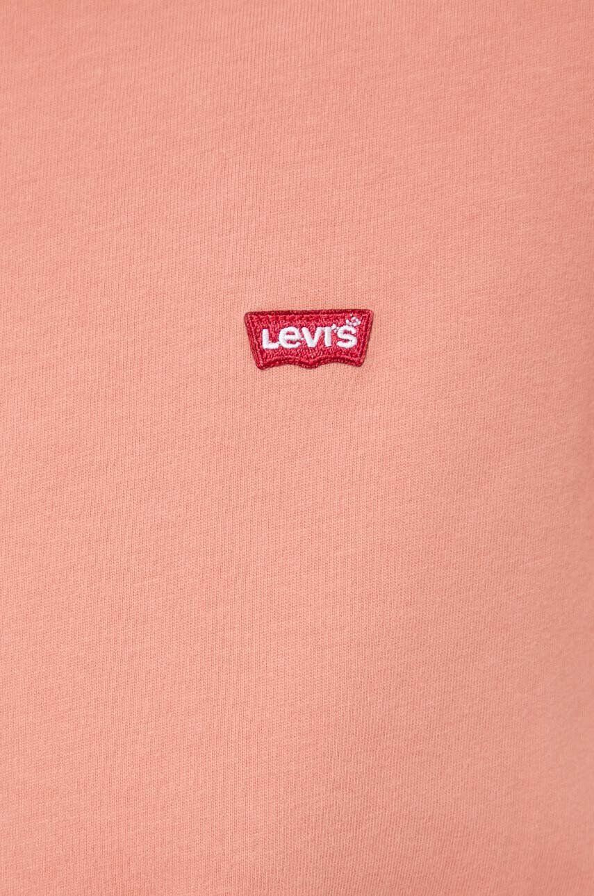 Levi's Bavlněné tričko oranžová barva - Pepit.cz