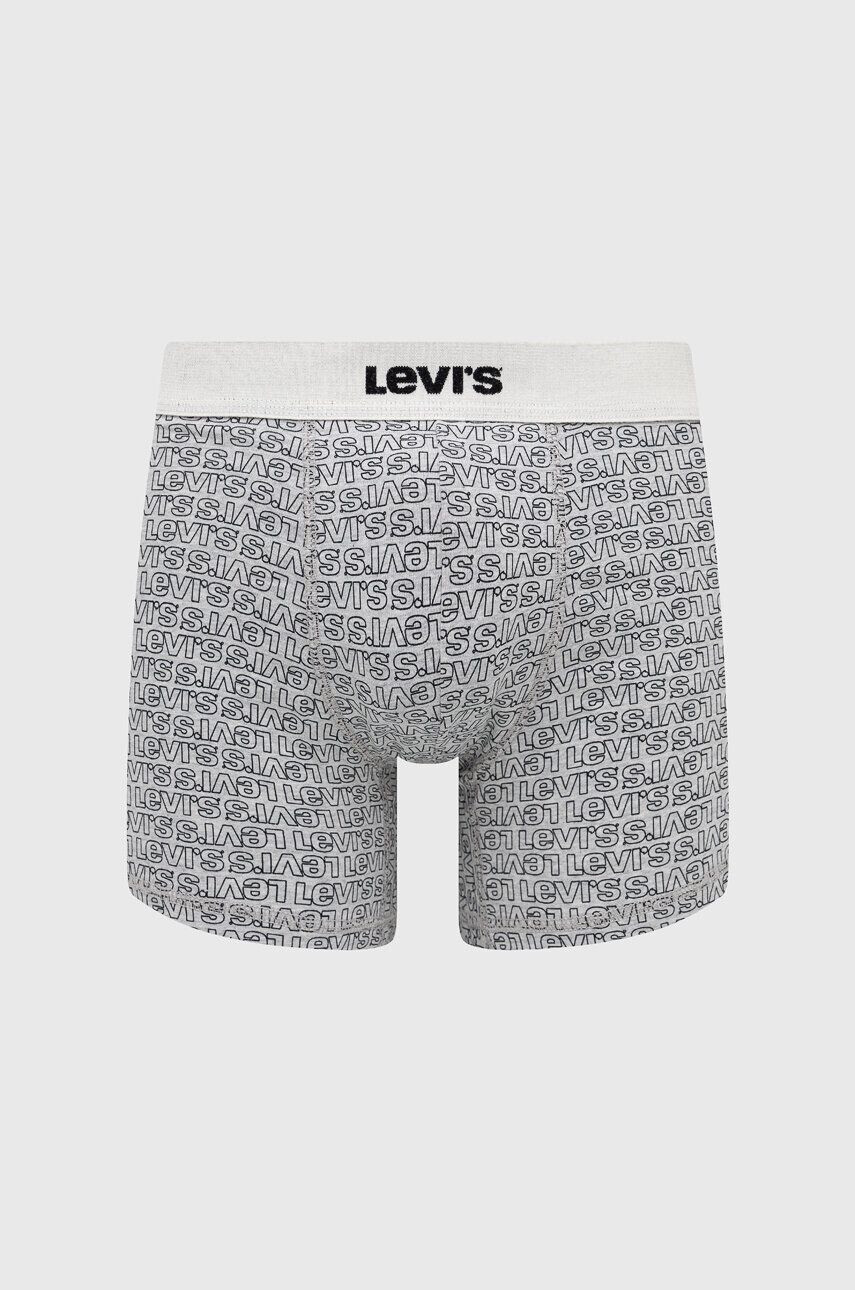 Levi's Boxerky 2-pack pánské černá barva - Pepit.cz