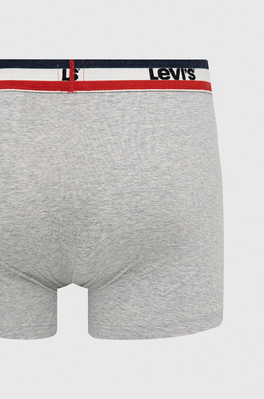 Levi's Boxerky pánské šedá barva - Pepit.cz