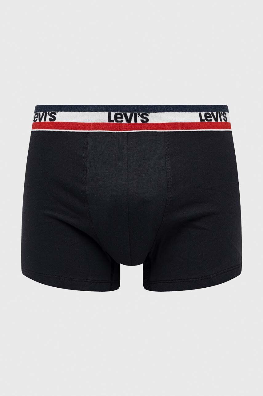 Levi's Boxerky 3-pack pánské zelená barva 37149.0814-009 - Pepit.cz