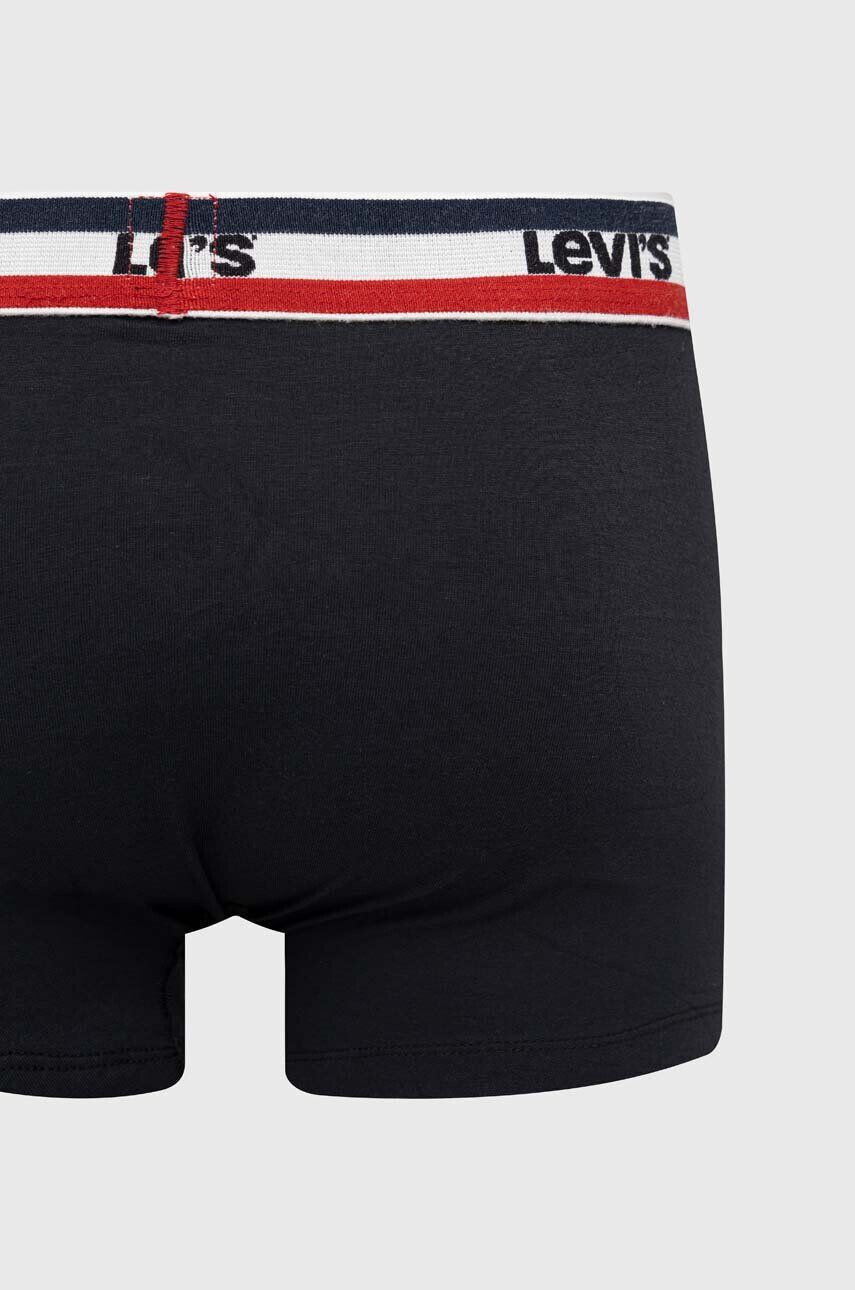 Levi's Boxerky 3-pack pánské zelená barva 37149.0814-009 - Pepit.cz