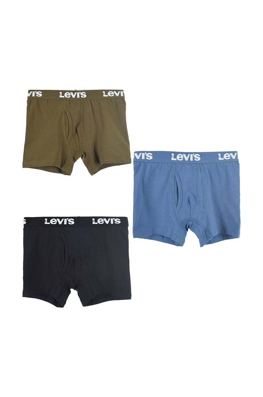 Levi's Dětské boxerky 3-pack bílá barva - Pepit.cz