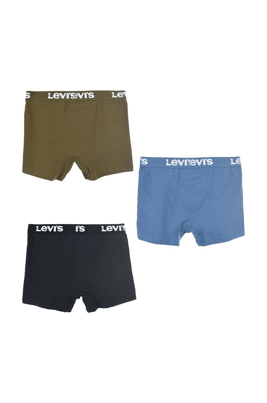 Levi's Dětské boxerky 3-pack bílá barva - Pepit.cz