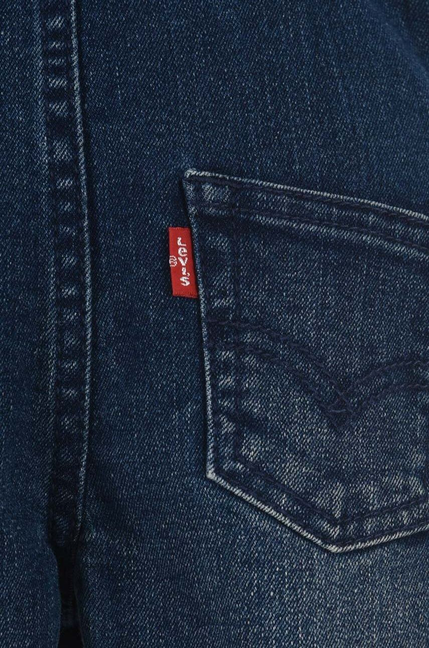 Levi's Dětské džínové lacláče tmavomodrá barva - Pepit.cz