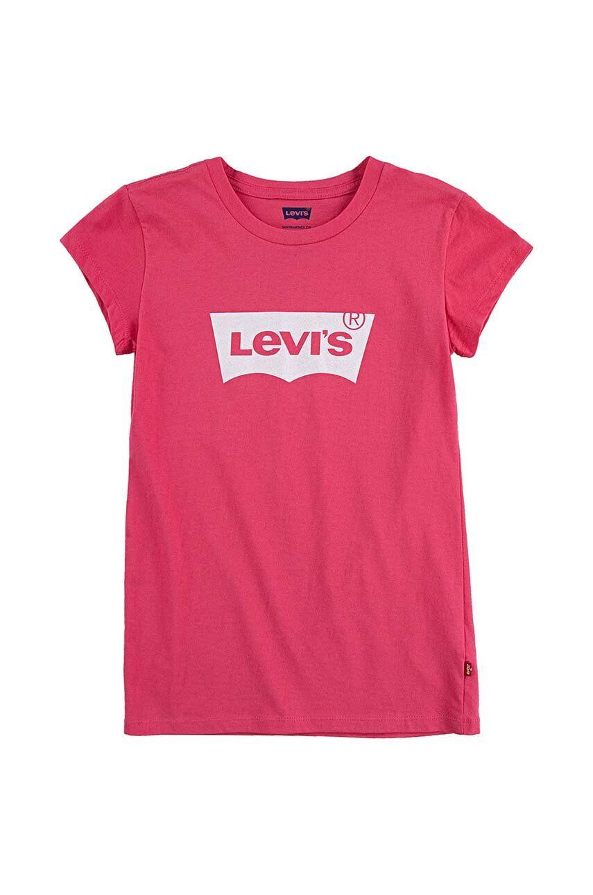 Levi's Dětské tričko růžová barva - Pepit.cz