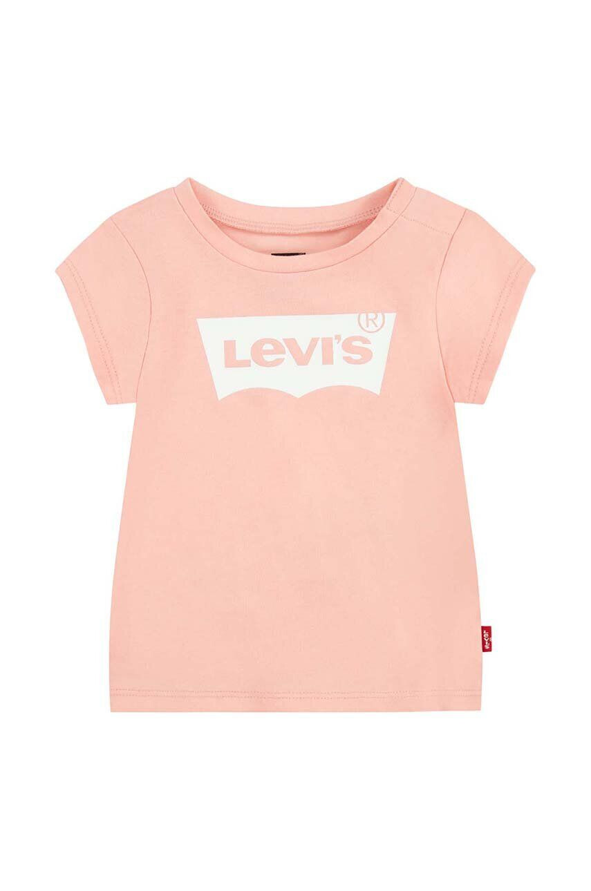 Levi's Dětské tričko růžová barva - Pepit.cz