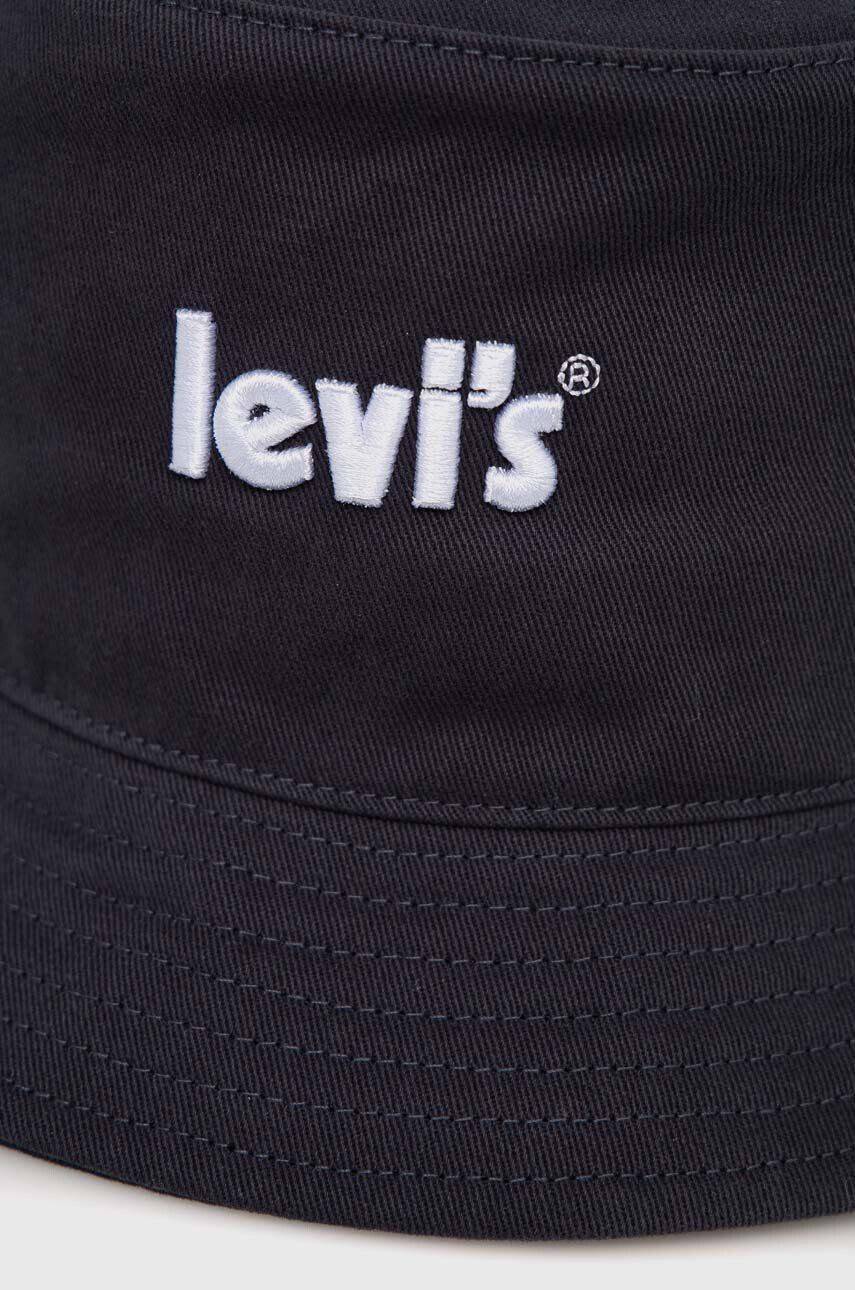 Levi's Dětský klobouk šedá barva bavlněný - Pepit.cz