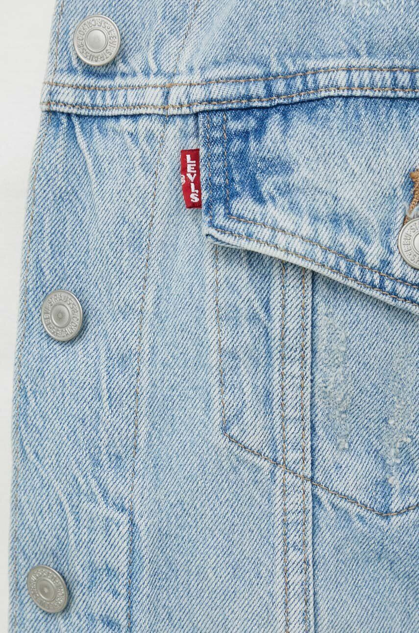 Levi's Džínová bunda dámská přechodná oversize - Pepit.cz