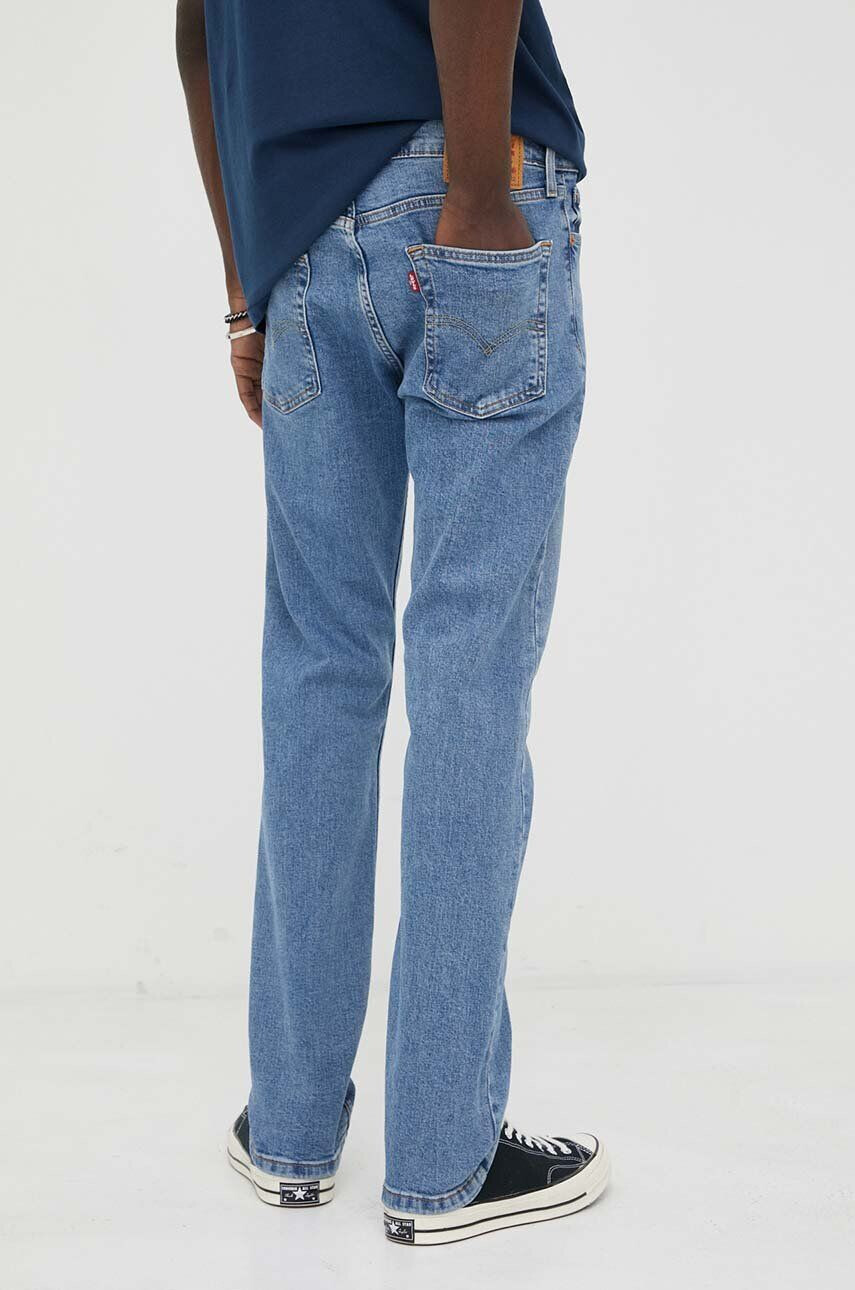 Levi's Džíny 513 SLIM STRAIGHT pánské hnědá barva - Pepit.cz