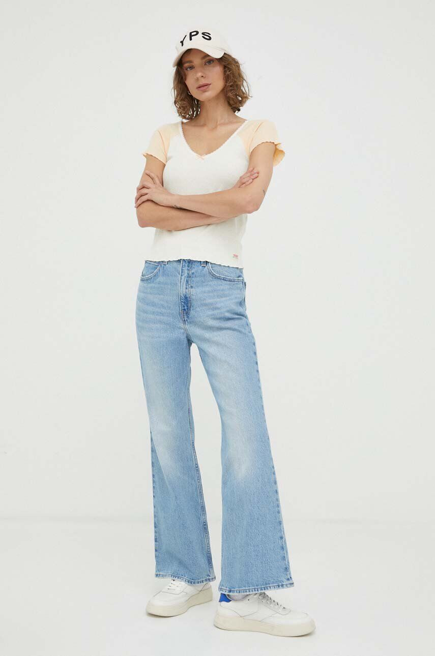 Levi's Džíny 70s HIGH FLARE dámské high waist - Pepit.cz