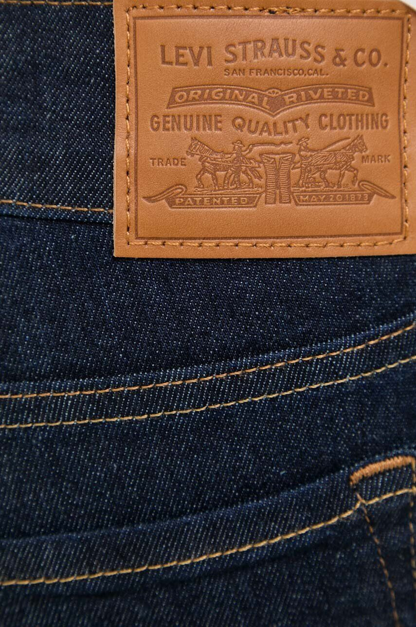 Levi's Džíny 711 DOUBLE BUTTON dámské tmavomodrá barva - Pepit.cz