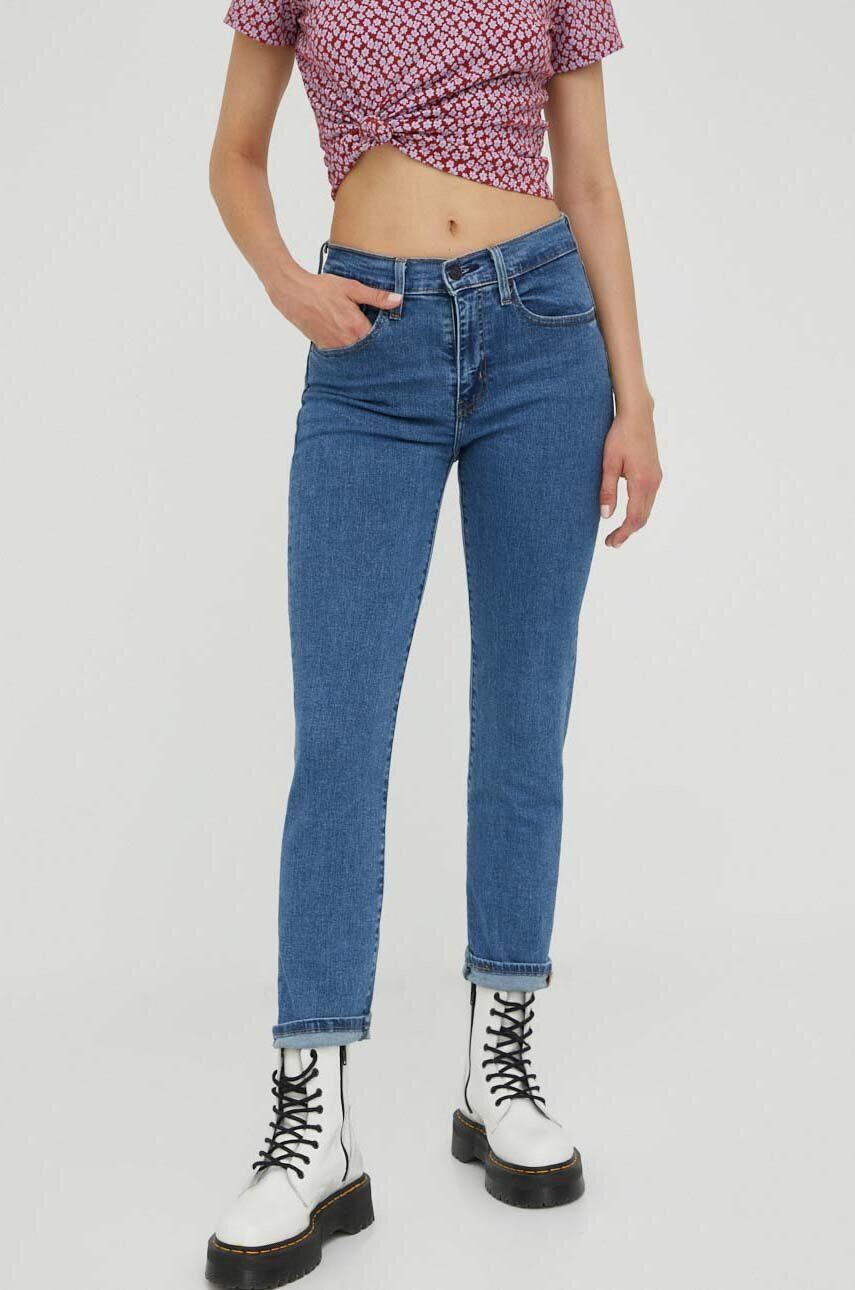 Levi's Džíny 724 HIGH RISE STRAIGHT dámské high waist - Pepit.cz