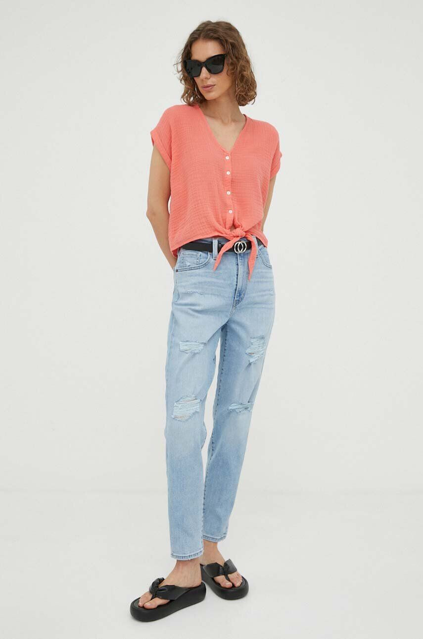 Levi's Džíny HIGH WAISTED MOM JEAN dámské high waist - Pepit.cz