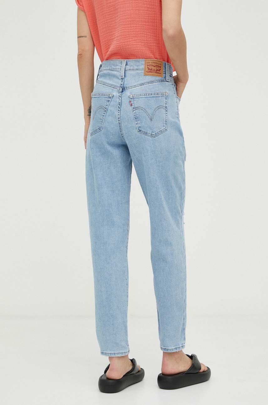 Levi's Džíny HIGH WAISTED MOM JEAN dámské high waist - Pepit.cz