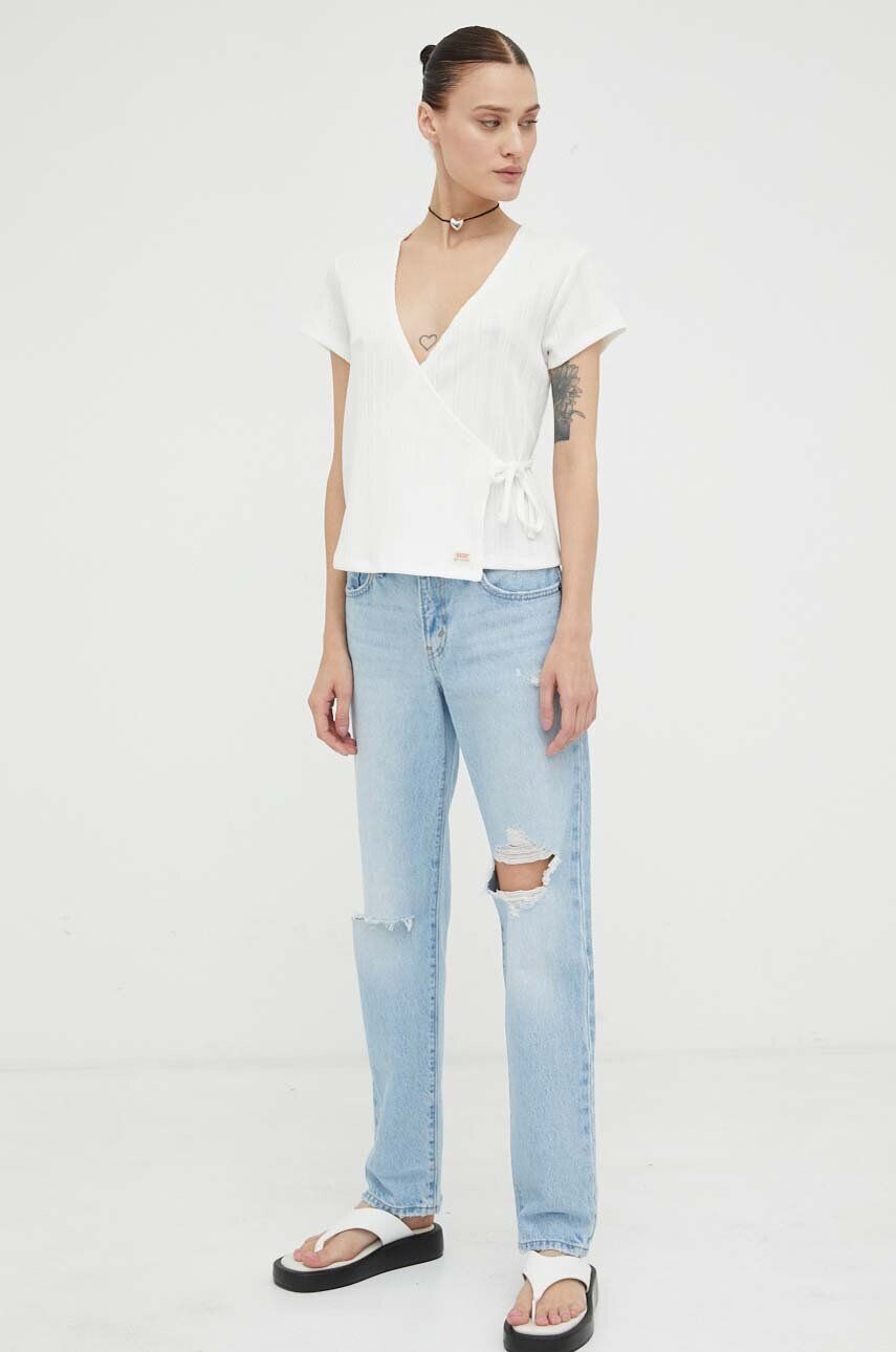 Levi's Džíny MIDDY STRAIGHT dámské medium waist - Pepit.cz