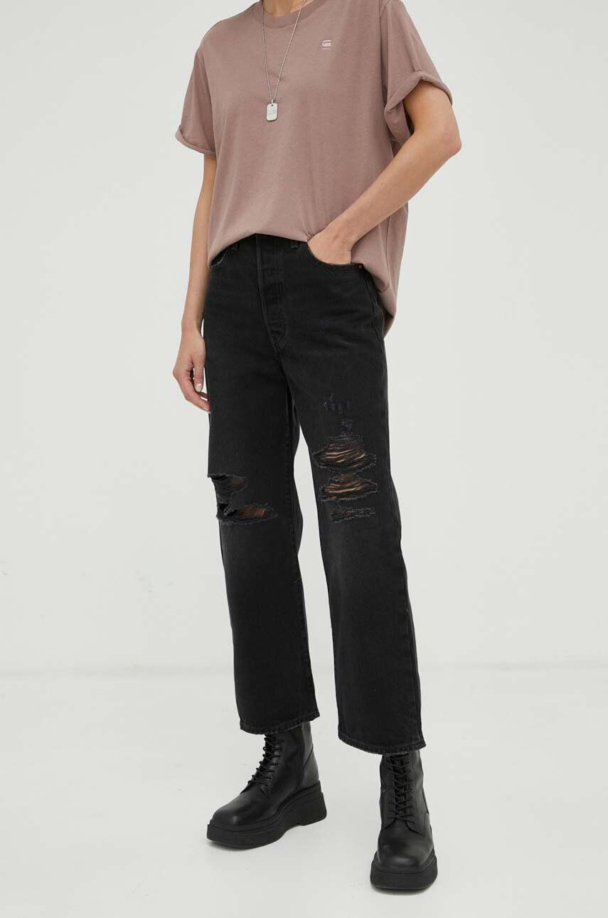 Levi's Džíny RIBCAGE STRAIGHT dámské high waist - Pepit.cz