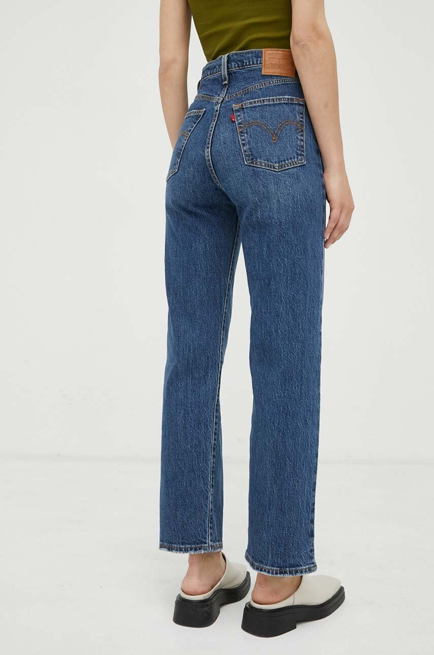 Levi's Džíny RIBCAGE STRAIGHT ANKLE dámské high waist - Pepit.cz