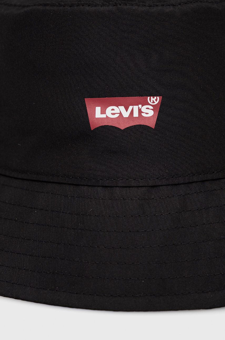 Levi's Klobouk černá barva - Pepit.cz