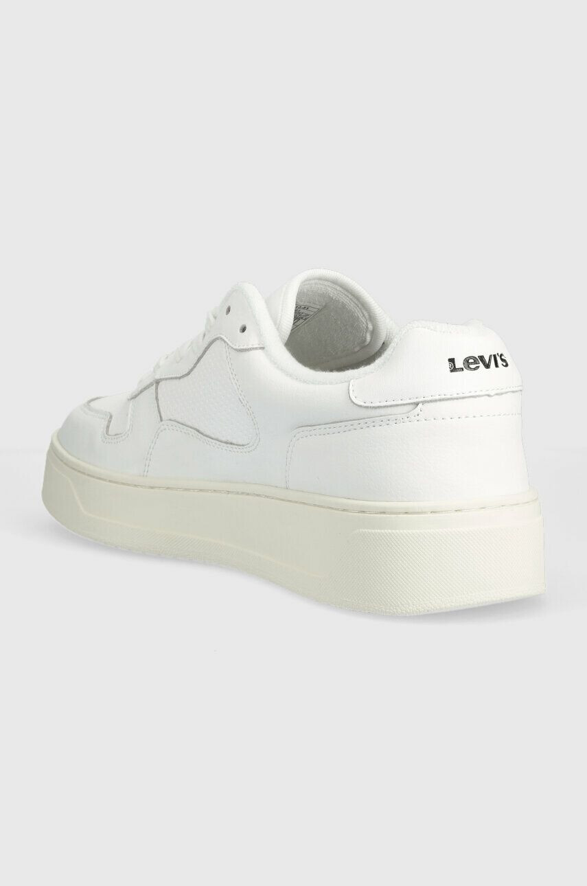 Levi's Kožené sneakers boty Glide bílá barva D7521.0001 - Pepit.cz