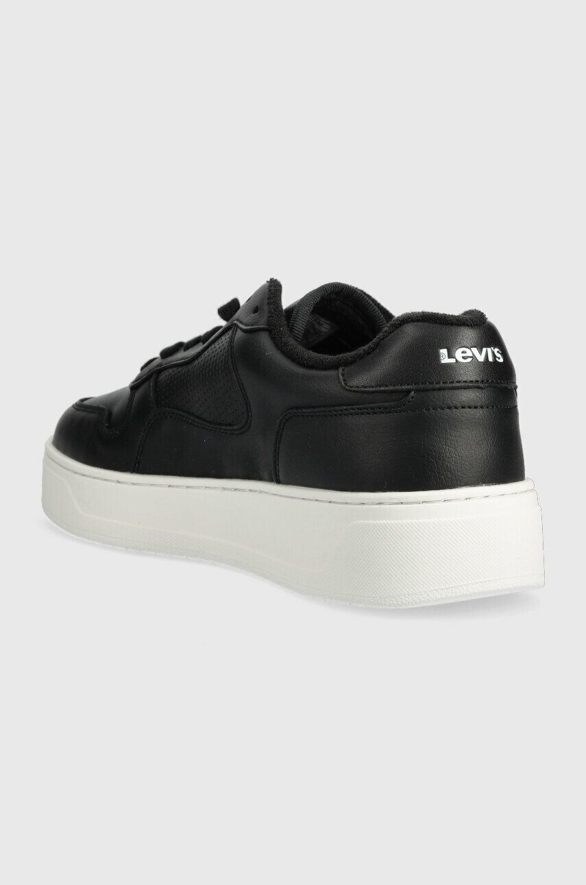 Levi's Kožené sneakers boty Glide černá barva D7521.0002 - Pepit.cz