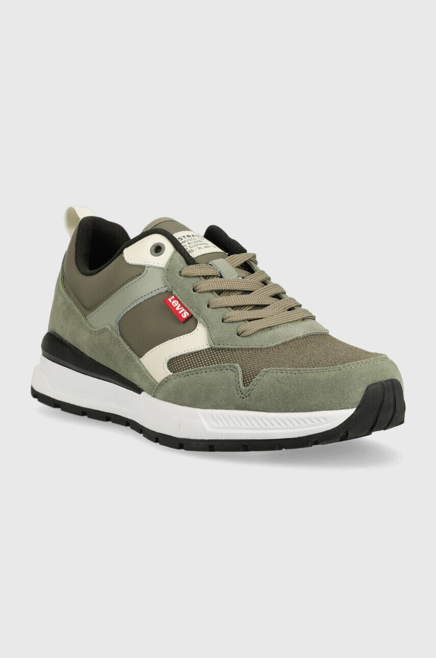 Levi's Sneakers boty Oats Refresh zelená barva - Pepit.cz