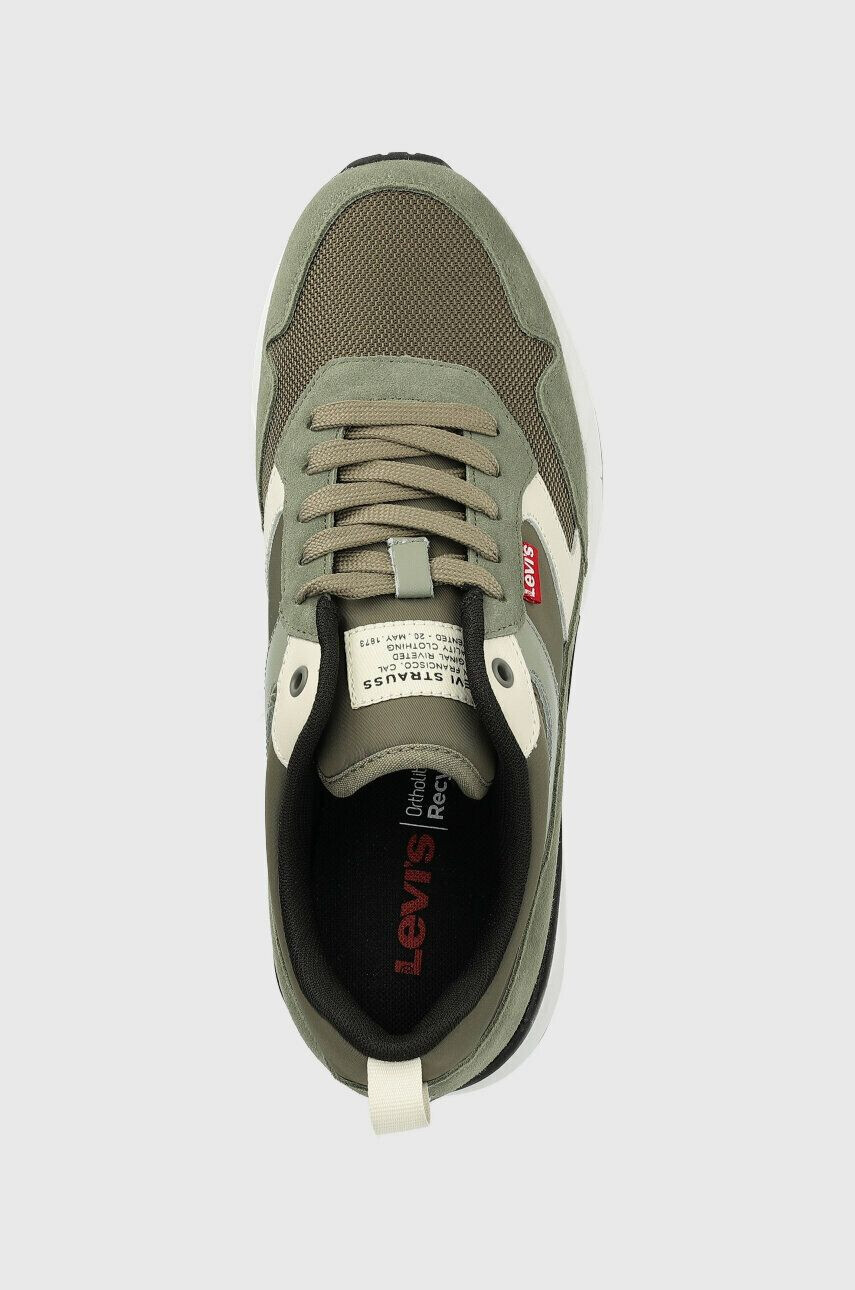 Levi's Sneakers boty Oats Refresh zelená barva - Pepit.cz