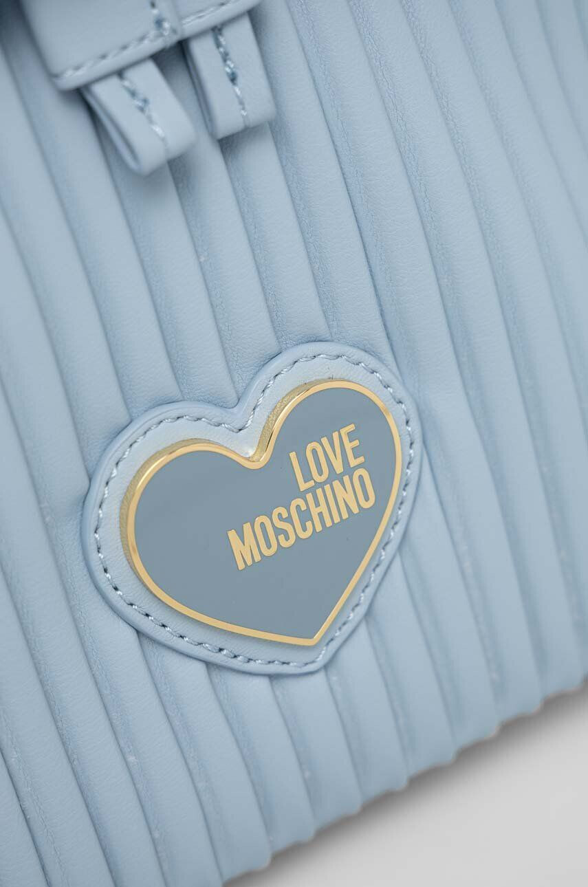 Love Moschino Batoh dámský malý s aplikací - Pepit.cz