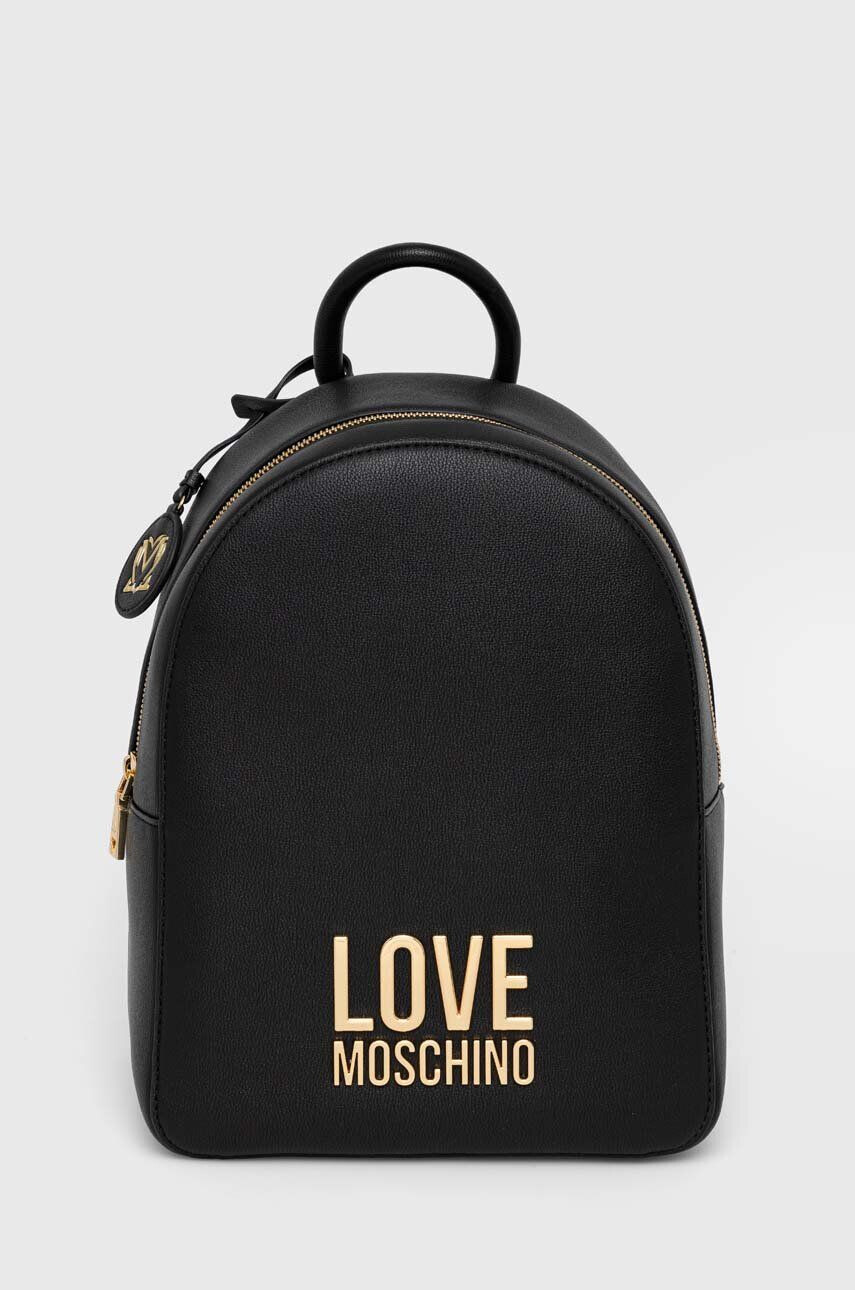 Love Moschino Batoh dámský černá barva malý hladký - Pepit.cz