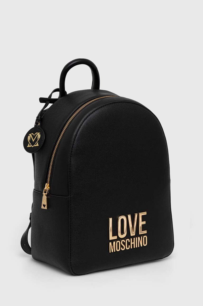 Love Moschino Batoh dámský černá barva malý hladký - Pepit.cz