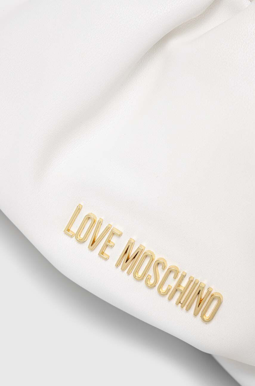 Love Moschino Kabelka bílá barva - Pepit.cz