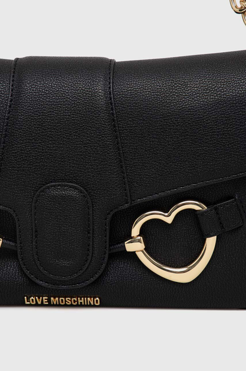 Love Moschino Kabelka černá barva - Pepit.cz