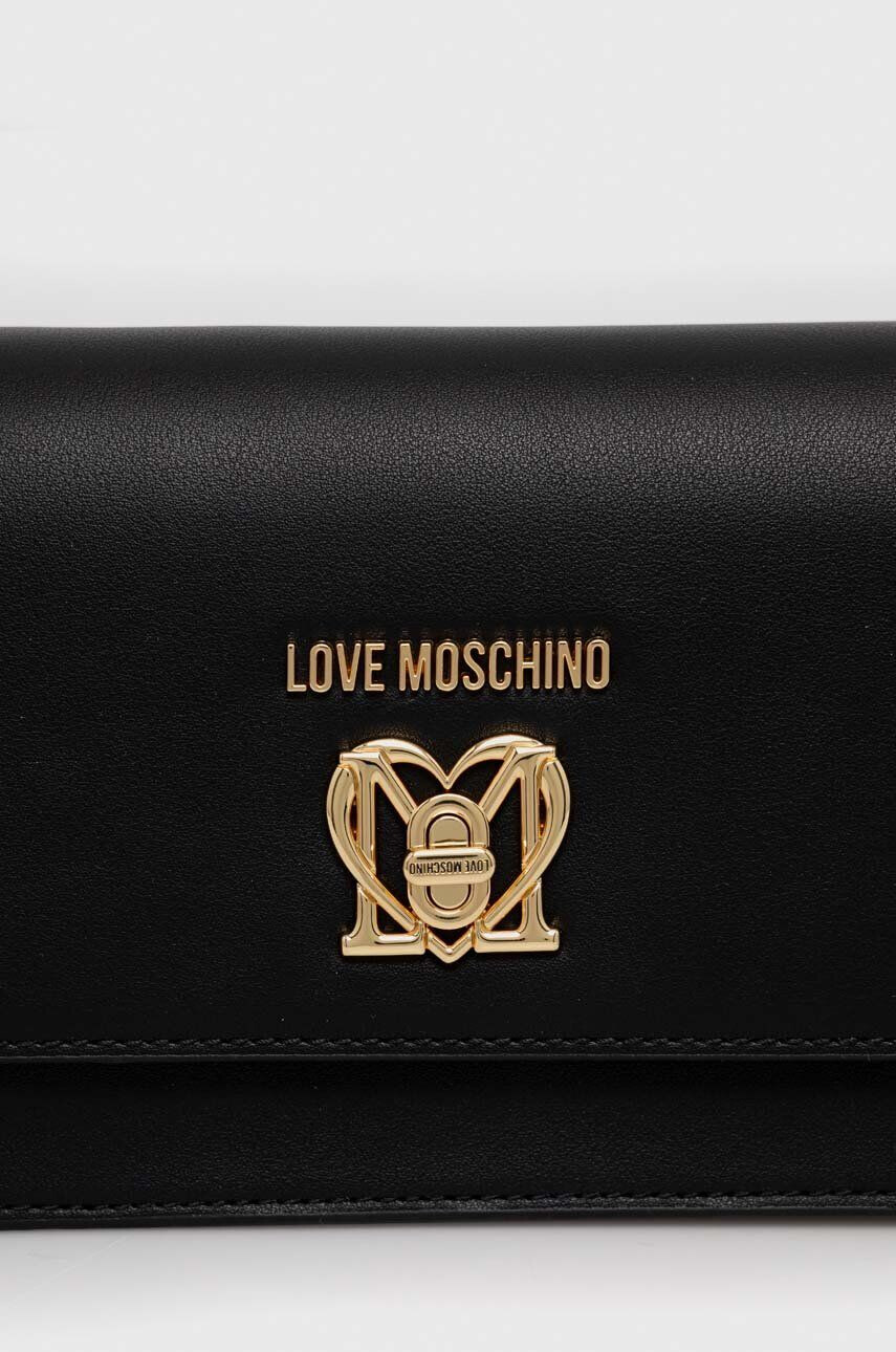 Love Moschino Kabelka černá barva - Pepit.cz