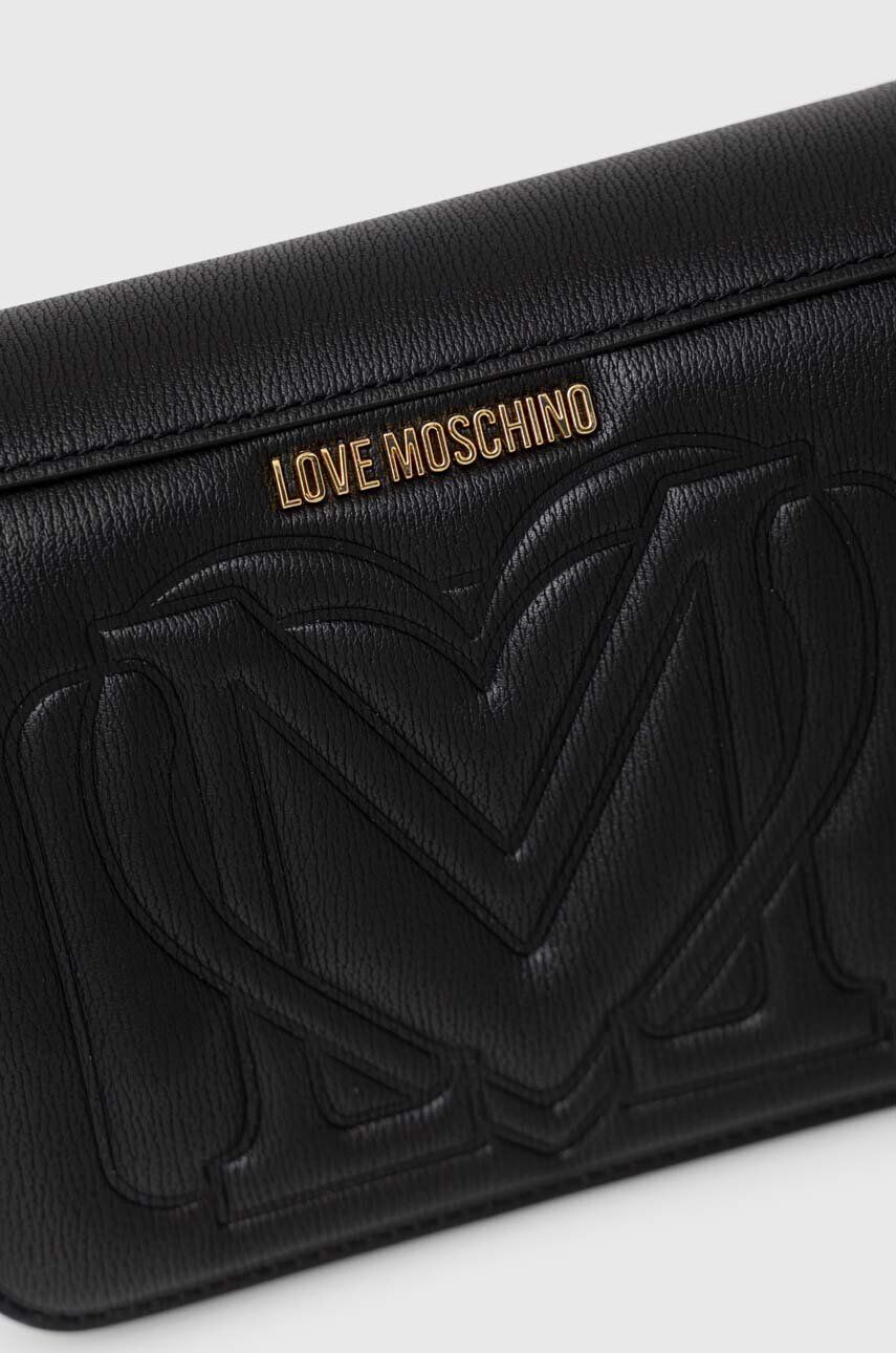 Love Moschino Kabelka černá barva - Pepit.cz