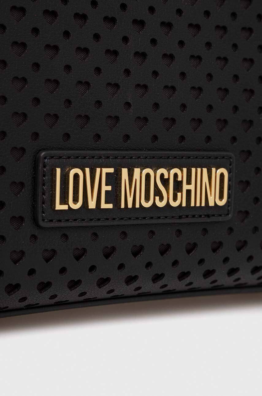 Love Moschino Kabelka černá barva - Pepit.cz