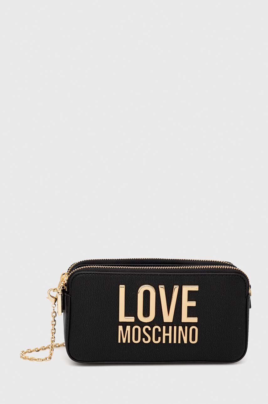 Love Moschino Kabelka černá barva - Pepit.cz