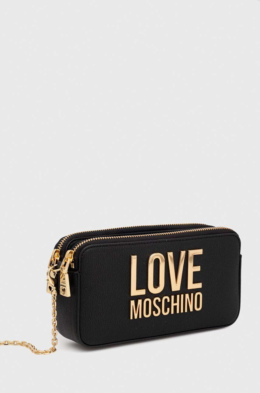 Love Moschino Kabelka černá barva - Pepit.cz