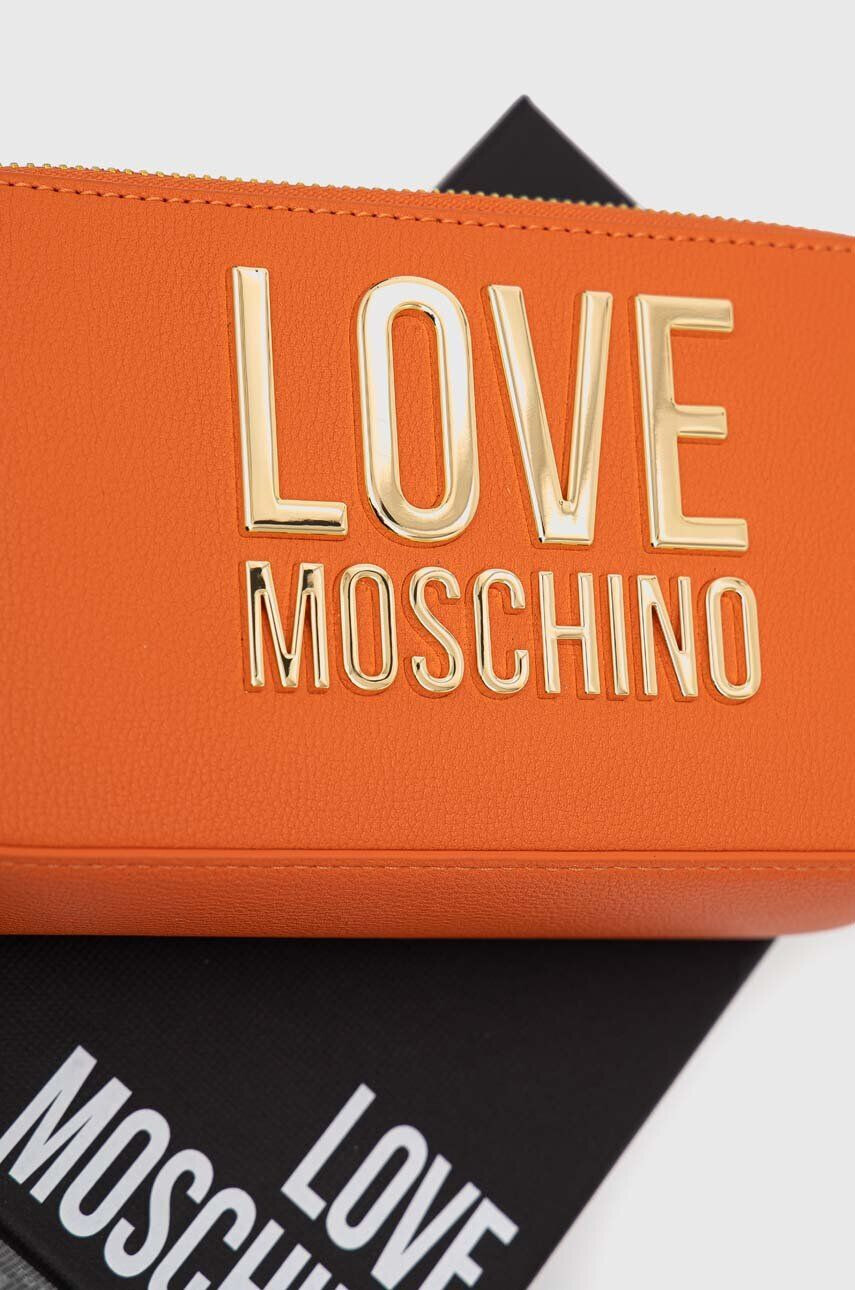 Love Moschino Kabelka oranžová barva - Pepit.cz