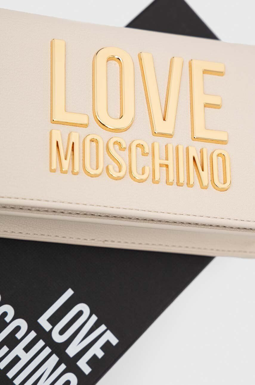 Love Moschino Kabelka béžová barva - Pepit.cz