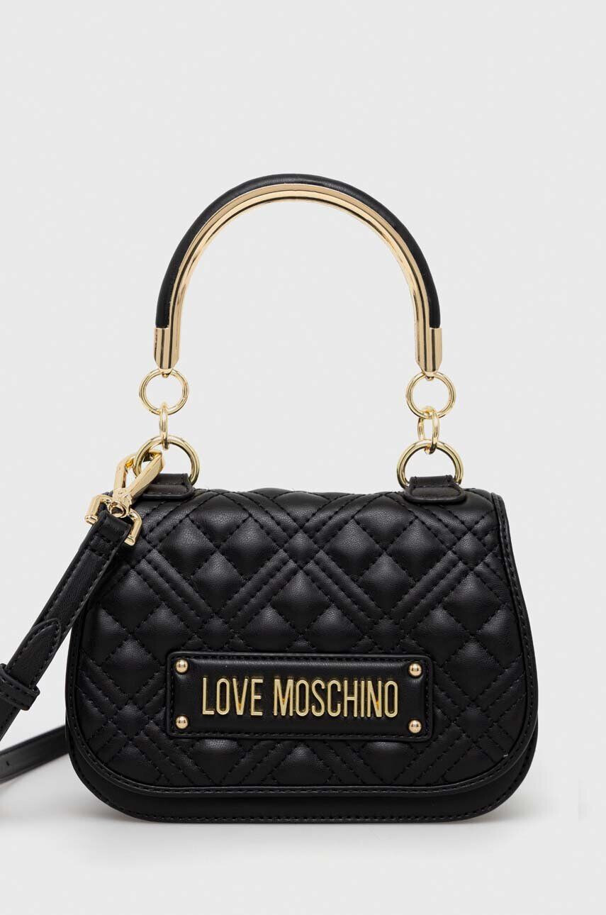 Love Moschino Kabelka černá barva - Pepit.cz