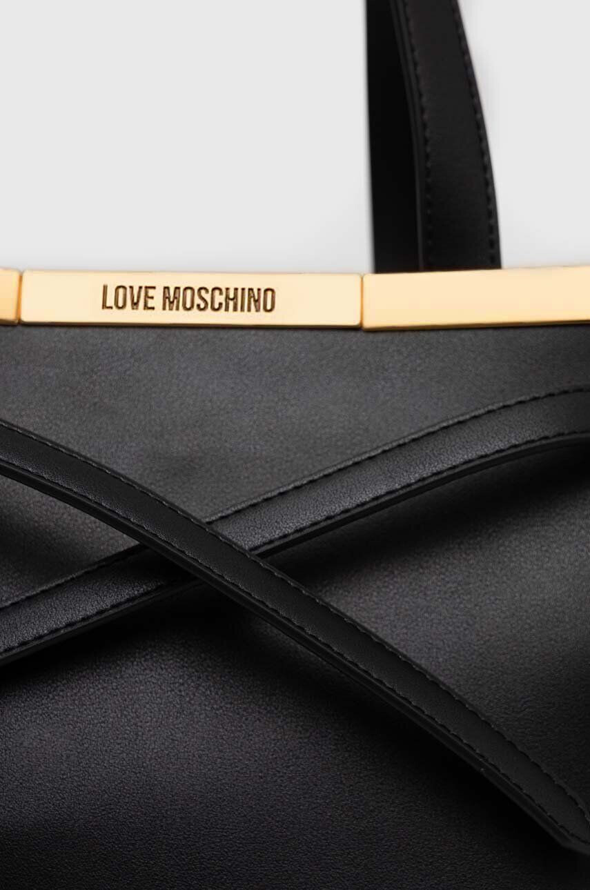 Love Moschino Kabelka černá barva - Pepit.cz