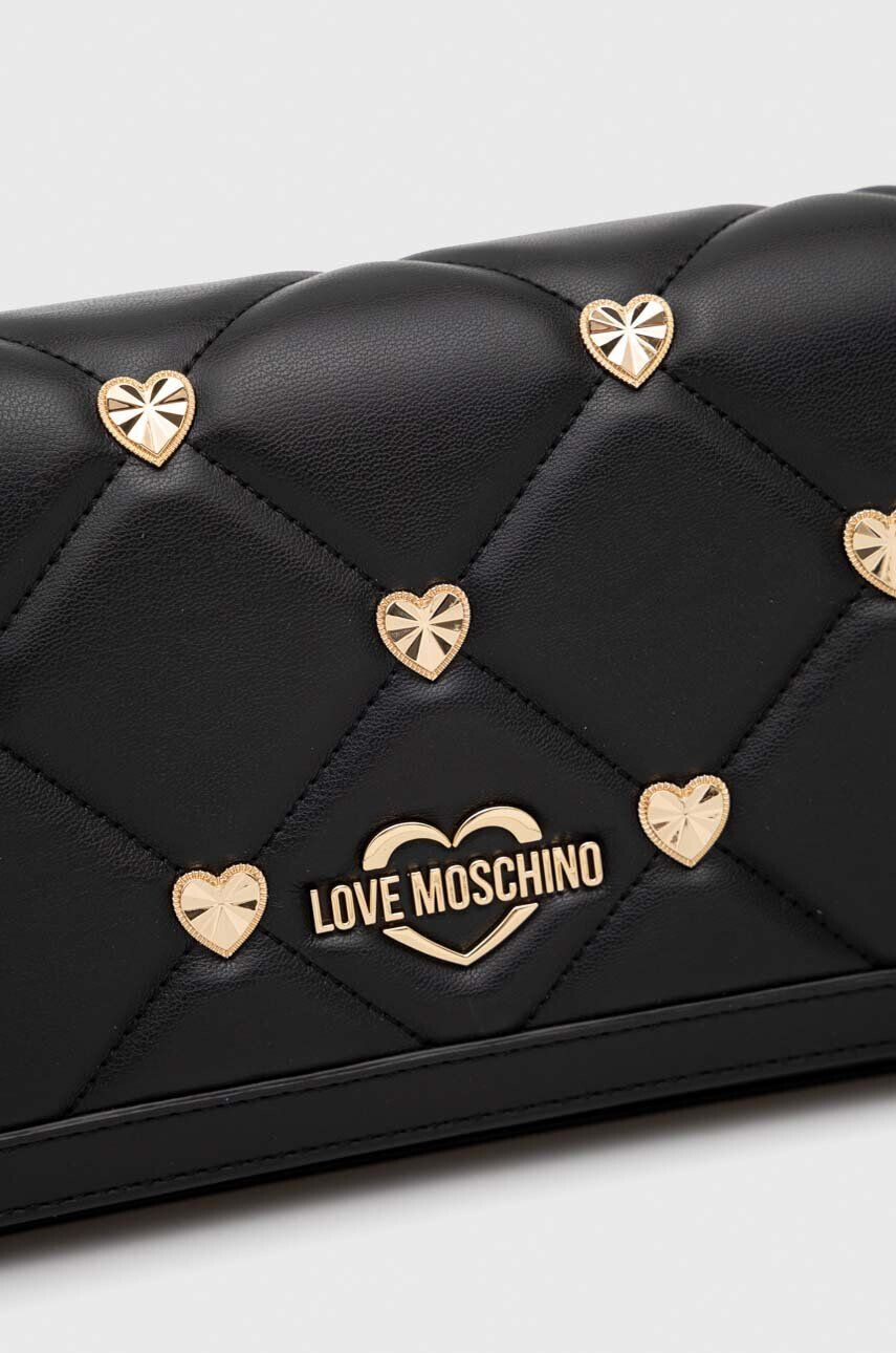 Love Moschino Kabelka šedá barva - Pepit.cz